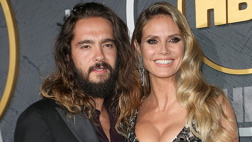 Tom Kaulitz und Heidi Klum schicken Neujahrsgrüße Tom Kaulitz und Heidi Klum schicken Neujahrsgrüße