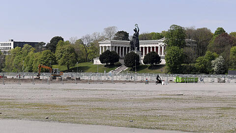 Die Ruhmeshalle an der Theresienwiese.