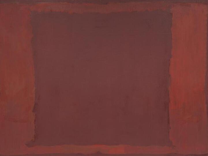 Das Rothko-Werk "Untitled" (1959), Öl auf Leinwand.