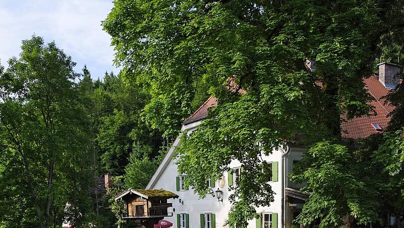 Das Gasthaus zur Mühle liegt direkt an der Floßrutschn. Das Gasthaus zur Mühle liegt direkt an der Floßrutschn.