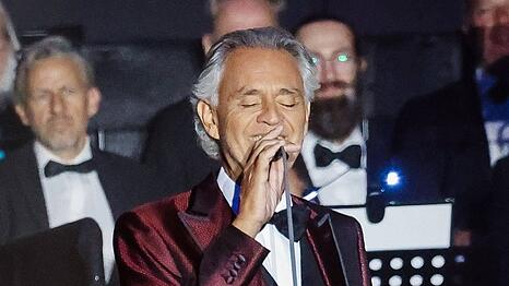 Andrea Bocelli gibt im kommenden Jahr auch mehrere Konzerte in Deutschland.