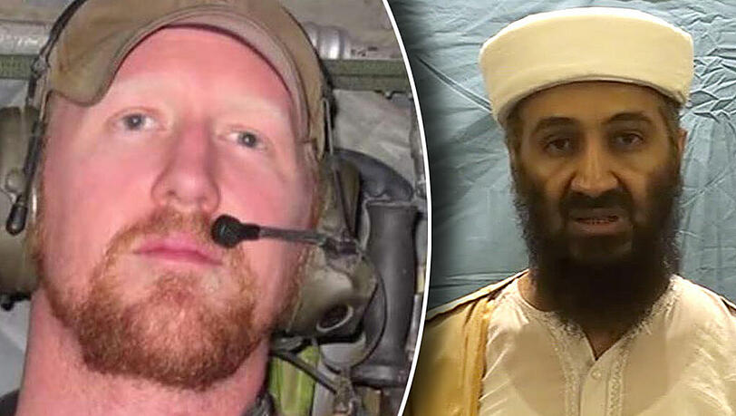 Elite-Soldat und Navy Seal Robert O'Neill: Die Todeskugel hat Osama Bin Laden den Schädel gespalten. Elite-Soldat und Navy Seal Robert O'Neill: Die Todeskugel hat Osama Bin Laden den Schädel gespalten.