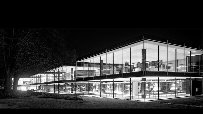 Ein Wurf mich Leichtigkeit und Eleganz: Sep Ruf und Egon Eiermann konzipierten den deutschen Pavillon für die Weltausstellung in Brüssel 1958. Ein Wurf mich Leichtigkeit und Eleganz: Sep Ruf und Egon Eiermann konzipierten den deutschen Pavillon für die Weltausstellung in Brüssel 1958.