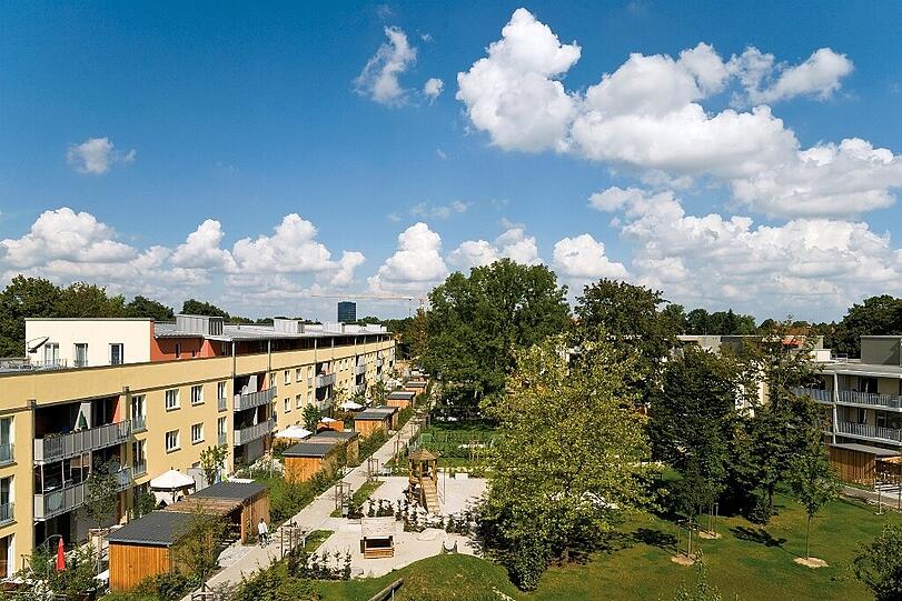In neuem Glanz: Die Maikäfersiedlung in Berg am Laim.