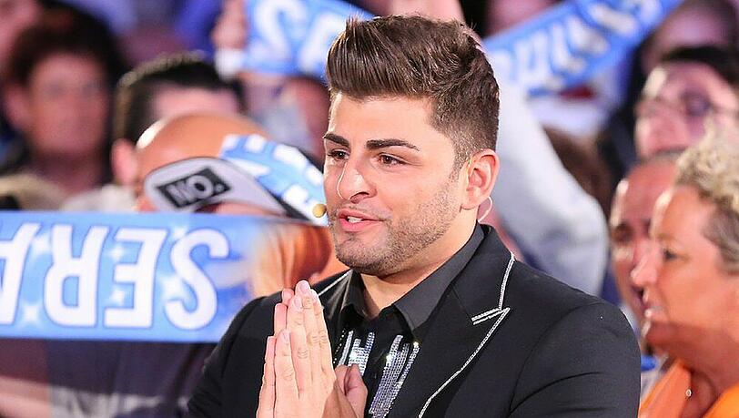 Severinon Seeger beim "DSDS"-Halbfinale Severinon Seeger beim "DSDS"-Halbfinale