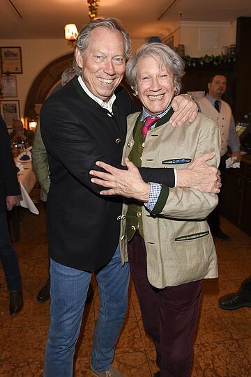 Prof. Werner Mang und Bernd Herzsprung