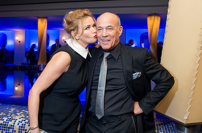 Die Schauspielerin Veronica Ferres und der Schauspieler Heiner Lauterbach.