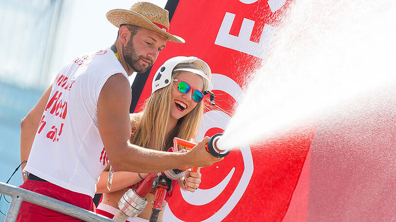 So schön ist die Beachvolleyball-WM in Wien. Machen Sie sich Ihr eigenes Bild...