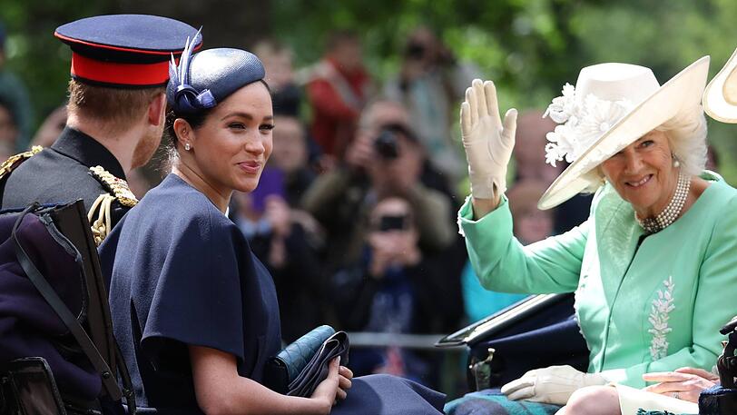 Camilla hat sich über den Megxit geäußert - ihre Antwort war recht zögerlich.