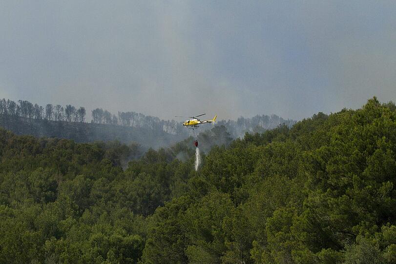 Waldbrand auf Mallorca - Bilder von der Ferieninsel
