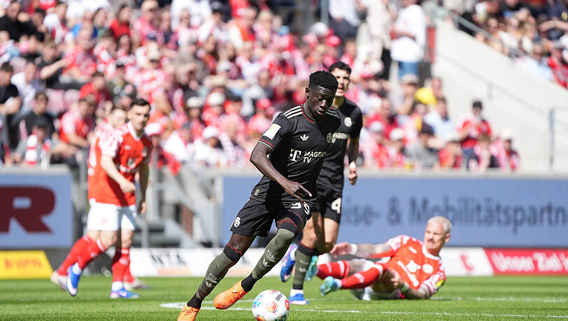 Gab sein Startelfdeb&uuml;t f&uuml;r den FC Bayern: Bara Ndiaye.