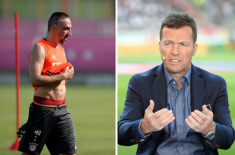 Die Kritik von Franck Ribéry an Ex-Trainer Pep Guardiola kommt bei Rekordnationalspieler Lothar Matthäus gar nicht gut an.