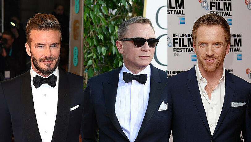 Ob wohl David Beckham (l.) oder Damian Lewis (r.) Daniel Craig beerben? Ob wohl David Beckham (l.) oder Damian Lewis (r.) Daniel Craig beerben?