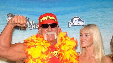 Hulk Hogan mit seiner damaligen Frau Jennifer McDaniel bei einem Event in Los Angeles.