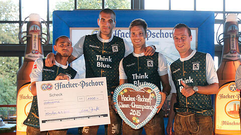 Der TSV 1860 München kann noch gewinnen und sichert sich den Titel als Wiesn Champions 2015 - hier die Bilder vom Wettbewerb zum Durchklicken!