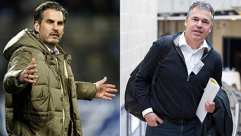 St.Pauli-Sportchef Thomas Meggle muss gehen, rückt jetzt Andreas Rettig (rechts) nach? St.Pauli-Sportchef Thomas Meggle muss gehen, rückt jetzt Andreas Rettig (rechts) nach?