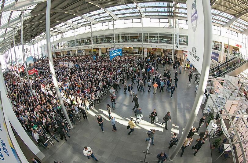 Ansturm auf die Bauma: 400.000 Besucher werden zur weltgrößten Messe erwartet.