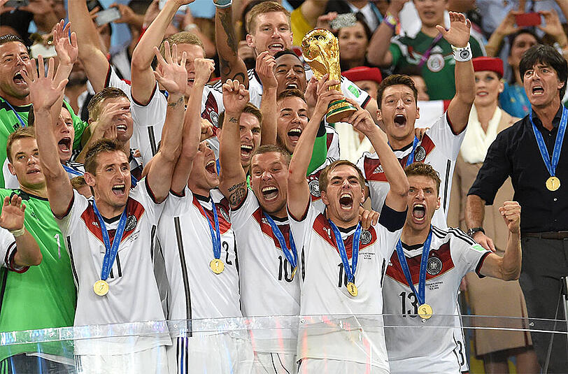 Die deutschen Weltmeister sind weiter die Nummer eins der FIFA-Weltrangliste.