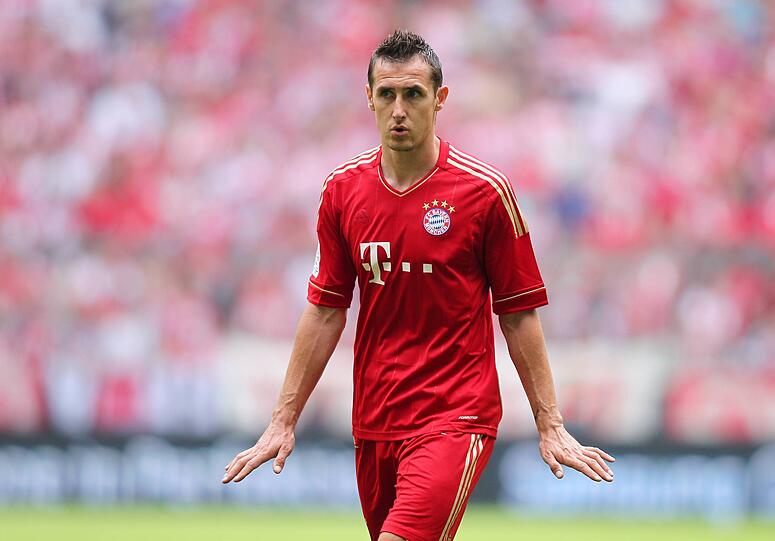 Miroslav Klose: Von 2007 bis 2011 beim FC Bayern.