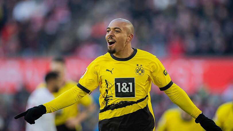 Traf beim Sieg des BVB in Köln doppelt: Donyell Malen.