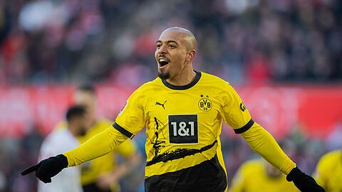 Traf beim Sieg des BVB in Köln doppelt: Donyell Malen.