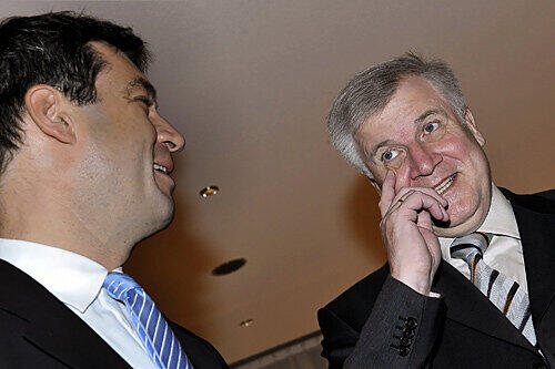 Söder und Seehofer: Die Liberalen haben die Schwarzen im Sack.