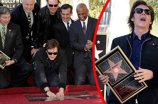 Als letzter der vier Beatles hat Paul McCartney einen Stern auf dem Hollywood "Walk of Fame" bekommen. Der Ehrung wohnten neben McCartneys Frau Nancy Shevell auch Musikerkollegen wie Neil Young bei. Ringo Starr konnte wegen gesundheitlicher Probleme nicht teilnehmen.