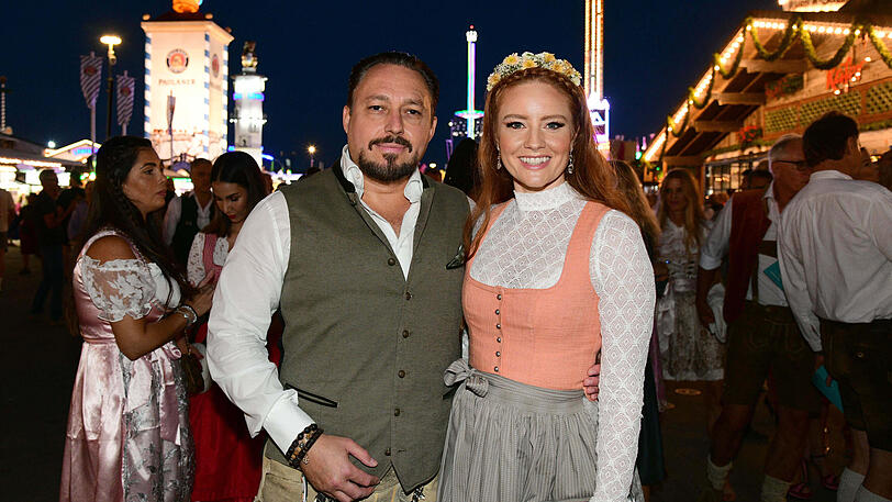 Barbara Meier mit Mann Klemens Hallmann