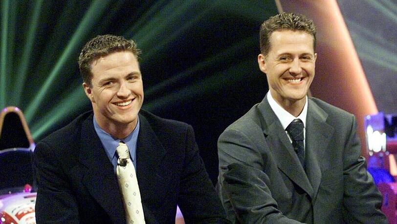 Ralf Schumacher und sein Bruder Michael im Jahr 1999.