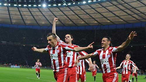 Rot-weißer Jubel in Berlin: Im Mai feierten die Bayern mit einem eindrucksvollen 4:0 gegen Werder den DFB-Pokalsieg. Rot-weißer Jubel in Berlin: Im Mai feierten die Bayern mit einem eindrucksvollen 4:0 gegen Werder den DFB-Pokalsieg.
