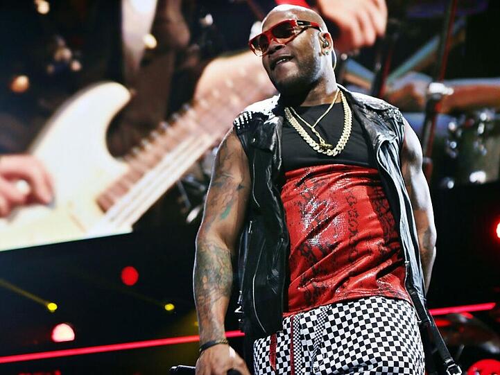 Der Rapper Flo Rida bei einem Auftritt im Dezember 2013 in Atlanta