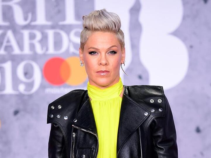 Sängerin Pink bei den Brit Awards 2019.