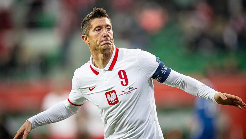 Der absolute Schlüsselspieler bei der polnischen Nationalmannschaft: Bayerns Tormaschine Robert Lewandowski.
