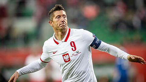Der absolute Schlüsselspieler bei der polnischen Nationalmannschaft: Bayerns Tormaschine Robert Lewandowski.