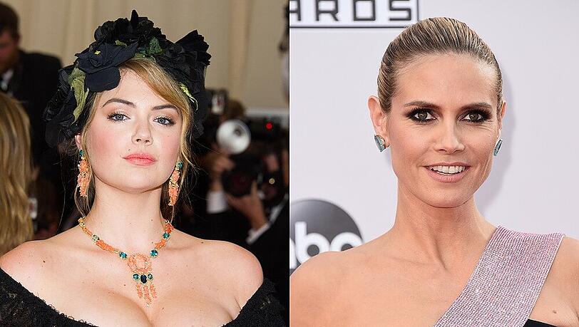 Kate Upton (li.) hat die Google-User 2014 mehr interessiert als Heidi Klum Kate Upton (li.) hat die Google-User 2014 mehr interessiert als Heidi Klum