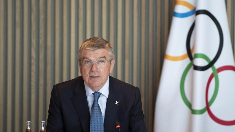 Das IOC hält weiter an eienr Austragung der Spiele in Japan fest: Thomas Bach, Präsident des internationalen olympischen Komitees. Das IOC hält weiter an eienr Austragung der Spiele in Japan fest: Thomas Bach, Präsident des internationalen olympischen Komitees.