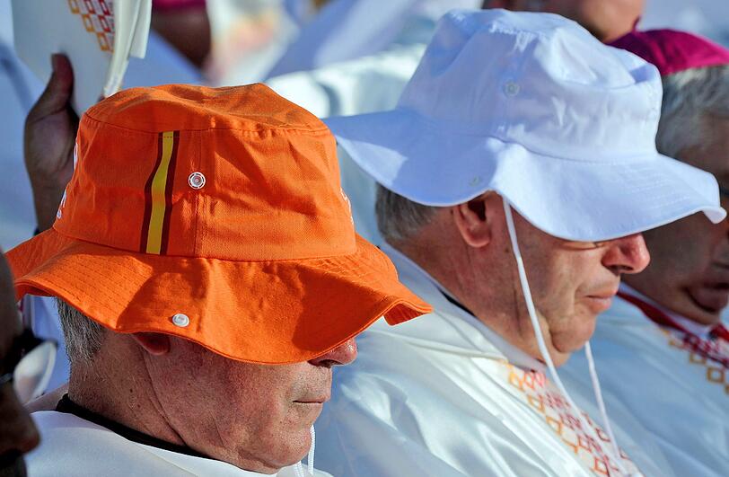 Mehr als eine Million Gläubige kamen zum Abschluss des Weltjugendtages. Die Bilder von der Messe mit Papst Benedikt XVI.
