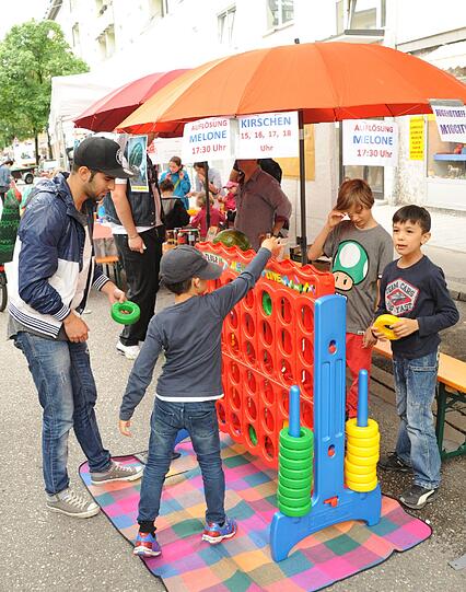 Das Straßenfest in der Augustenstraße: Die schönsten Bilder.