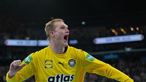 David Späth ist der Emotionale im Team der deutschen Handballer.