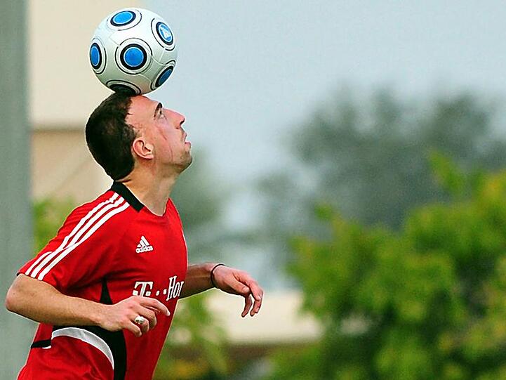 Tänzelt er bald für den AC Milan? Bayern-Star Franck Ribery.