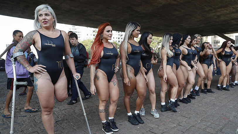 Kurven ohne Ende: Bei der Wahl zur "Miss Bumbum" suchen die Veranstalter den schönsten Po Brasiliens.