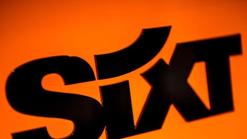 Der Schriftzug des Mietwagenanbieters Sixt.