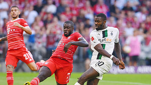 Reicht es für einen WM-Startplatz? Dayot Upamecano zeigt konstant gute Leistungen beim FC Bayern.