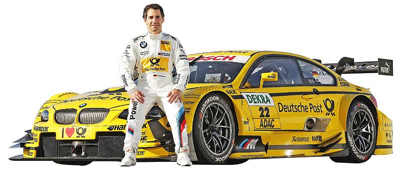 Eine Legende im Motorsport: Der M3 ist der erfolgreichste Tourenrennwagen aller Zeiten. Hier zu sehen: der postgelbe M3 DTM mit Fahrer Timo Glock in der Saison 2013.