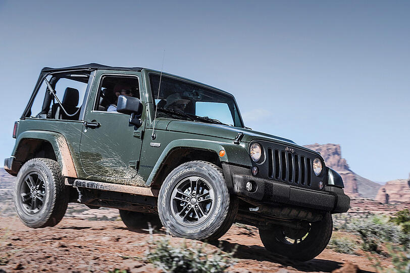 Auch die aktuelle Version des Urgesteins Wrangler ist als Sonderedition erhältlich.