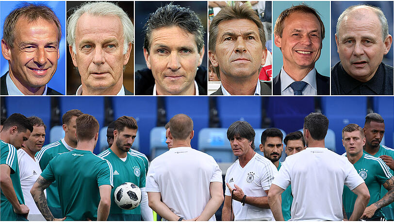 Das sagen die sechs Weltmeister (von links nach rechts: Jürgen Klinsmann, Rainer Bonhof, Bodo Illgner, Klaus Augenthaler, Olaf Thon und Bernd Hölzenbein) über das "Endspiel" gegen Schweden Das sagen die sechs Weltmeister (von links nach rechts: Jürgen Klinsmann, Rainer Bonhof, Bodo Illgner, Klaus Augenthaler, Olaf Thon und Bernd Hölzenbein) über das "Endspiel" gegen Schweden