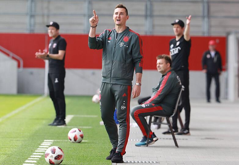 Von der U17 zu den Profis beim FC Bayern: Miroslav Klose.