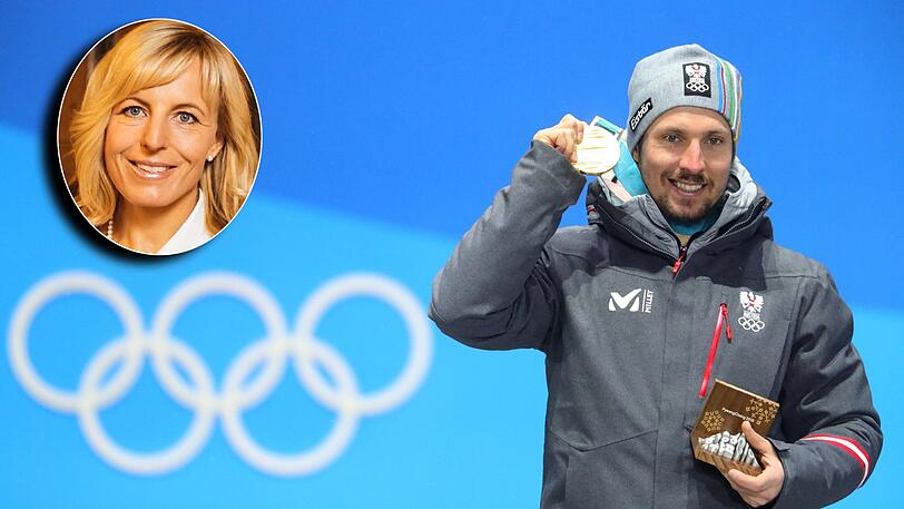 Marcel Hirscher holte zurecht die Goldmedaille in der alpinen Kombination, findet Martina Ertl-Renz.