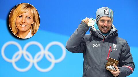 Marcel Hirscher holte zurecht die Goldmedaille in der alpinen Kombination, findet Martina Ertl-Renz.