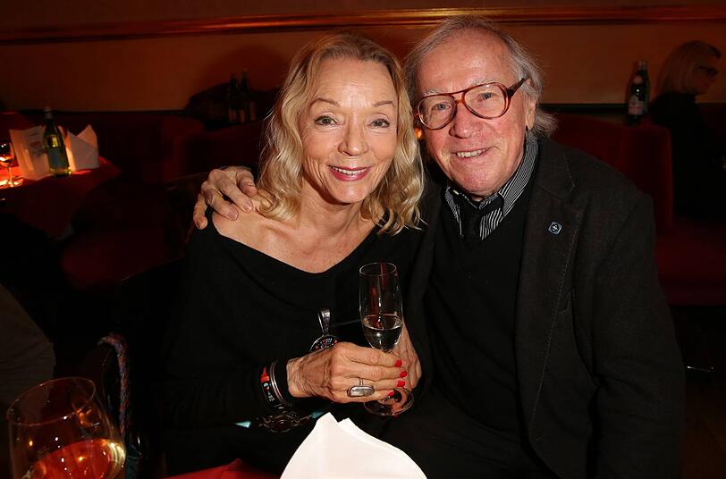 Jazz-Legende Klaus Doldinger mit Ehefrau Ingeborg.